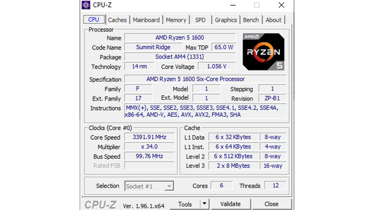 Cpu z